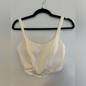 White Corset Top